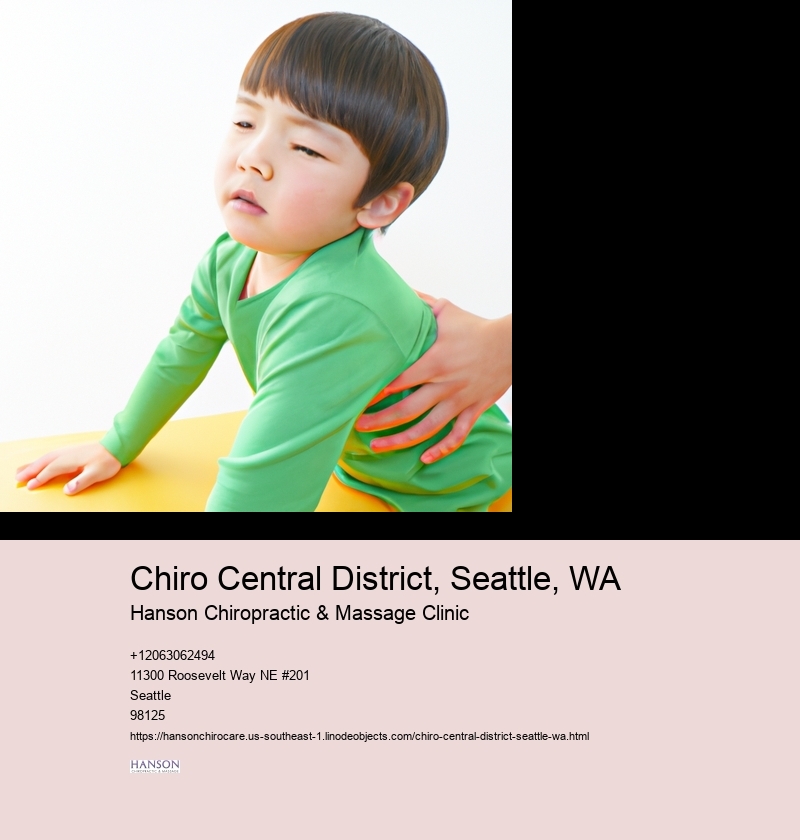 Chiro Central District, Seattle, WA Hanson Chiropractic & Massage Clinic Chiro Fremont, Seattle, WA
